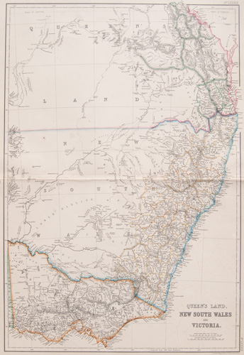 Queensland, New South Wales and Victoria 1891